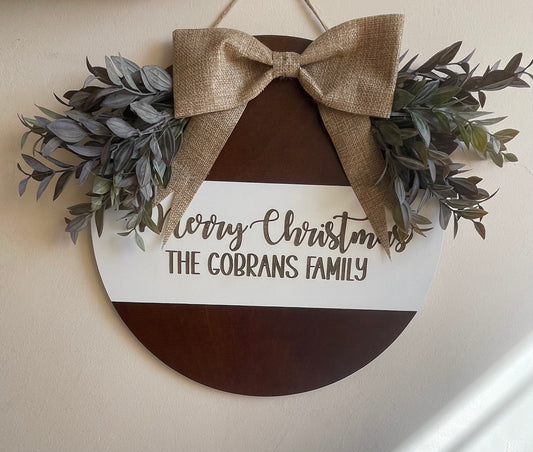 The family door wreath