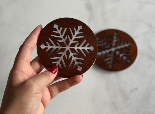 Winter Frost Coasters