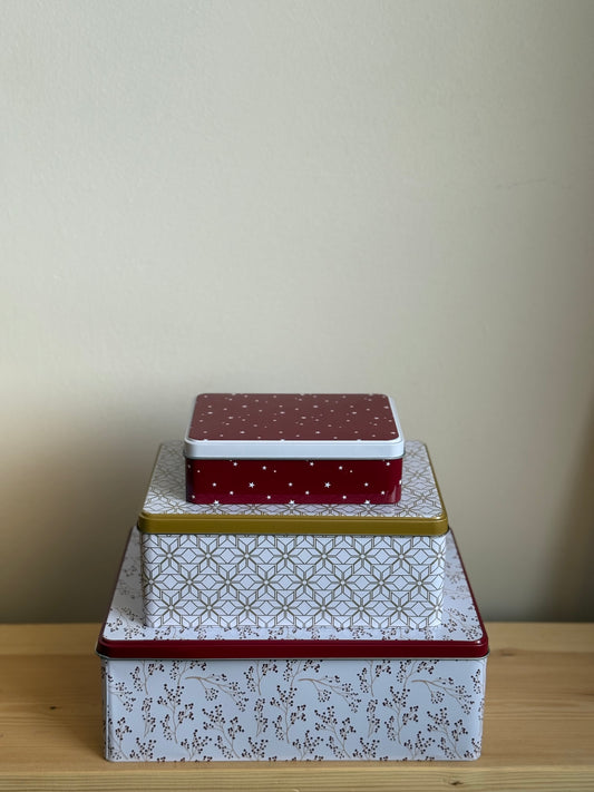 Christmas Keepsake Tins