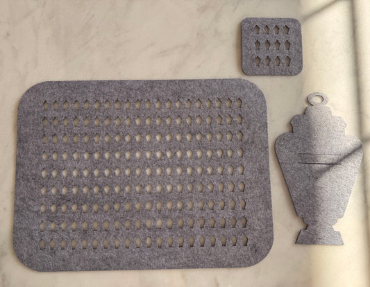 Lantern Felt Table Set