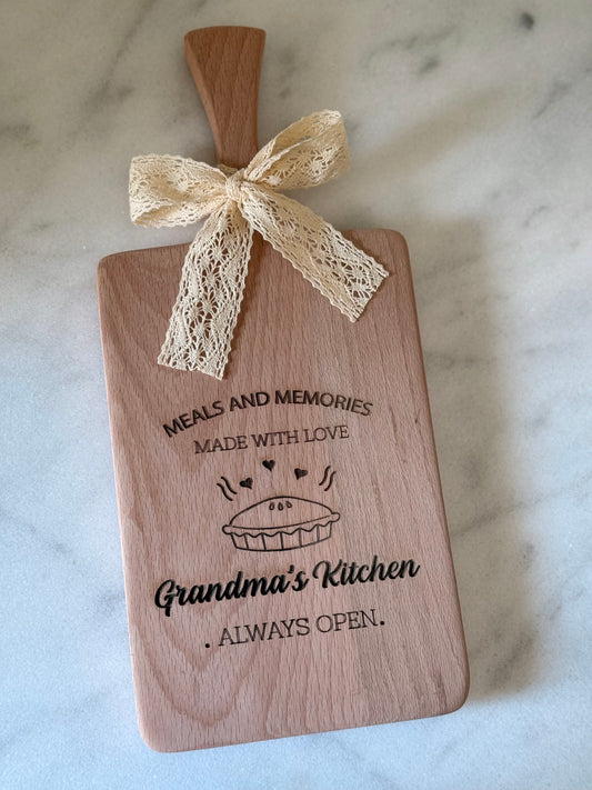 Grandma’s Kitchen Memory Board