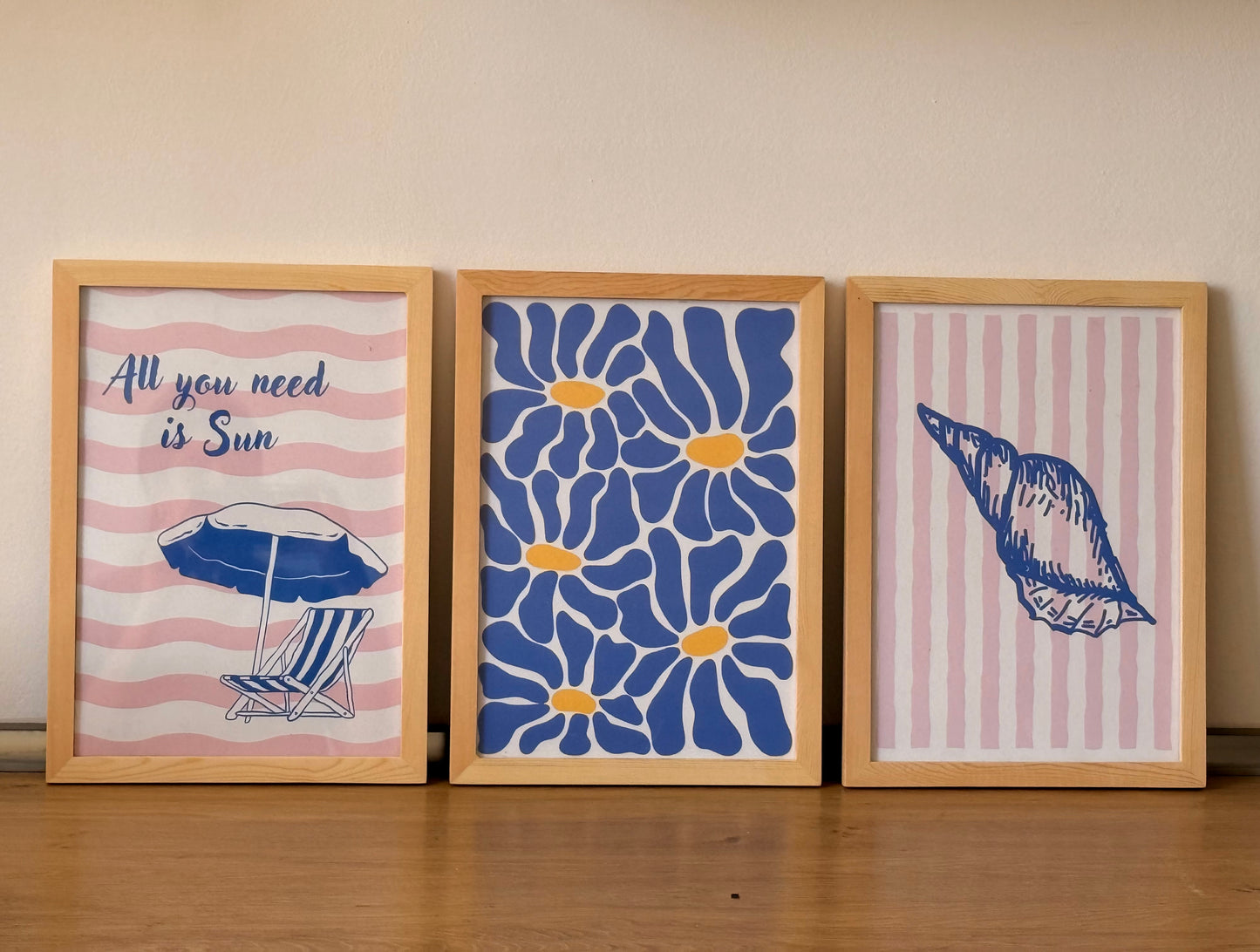 Coastal Escape Frames | Single Prints