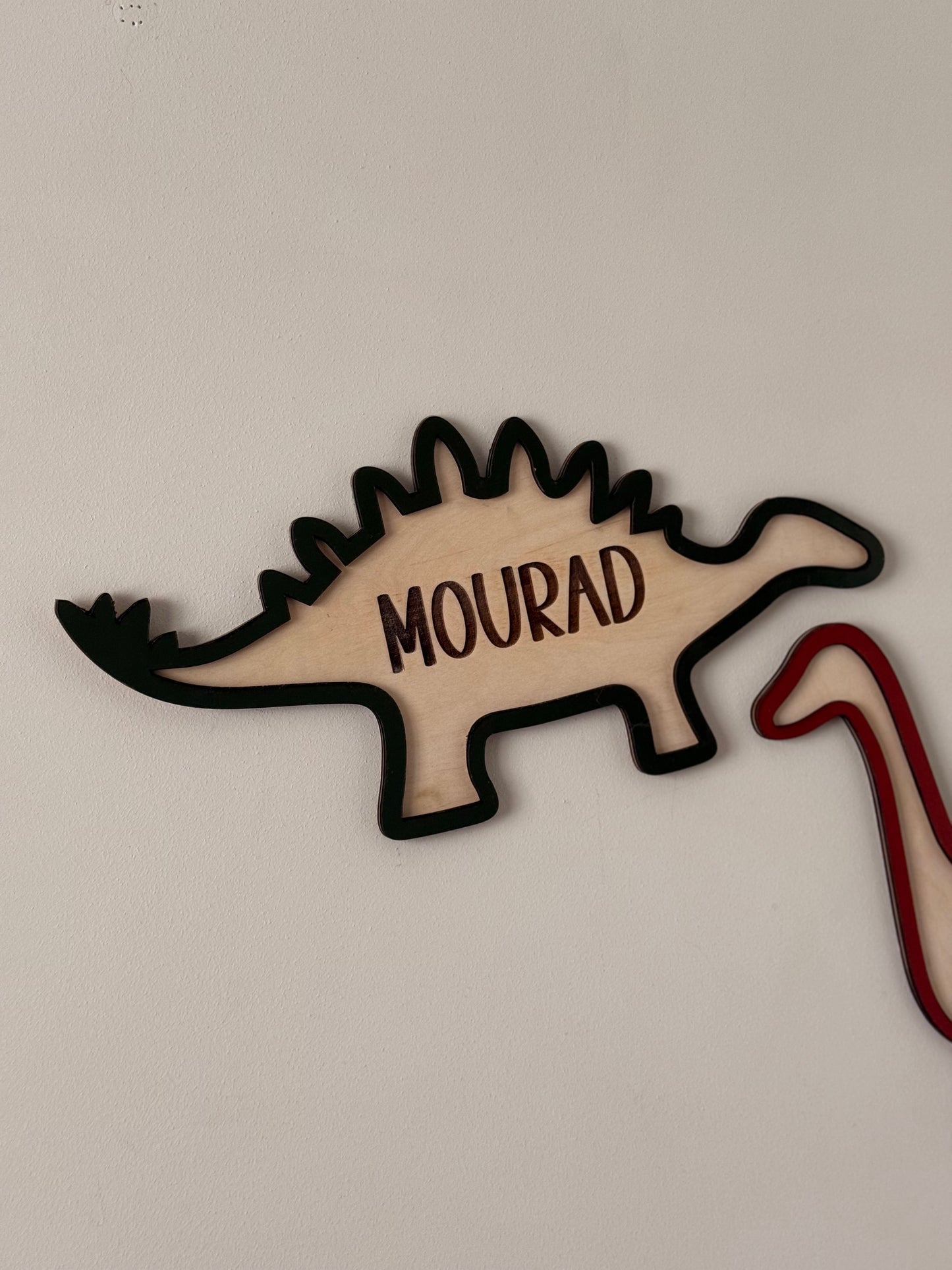 Dino Nameplate