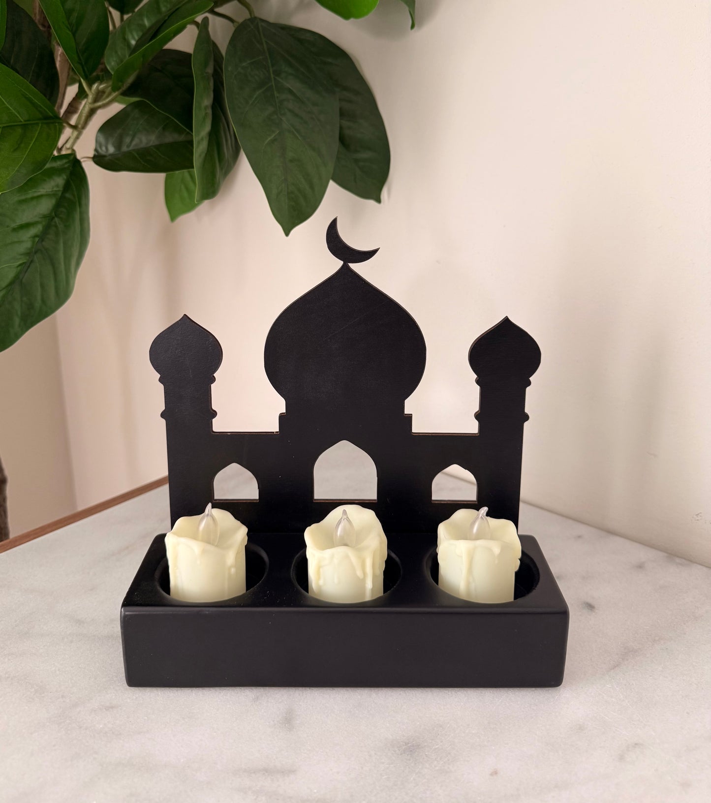Mosque Silhouette Candle Holder