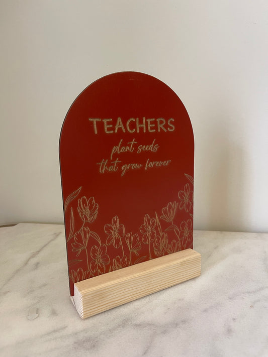 Teacher seeds Frame