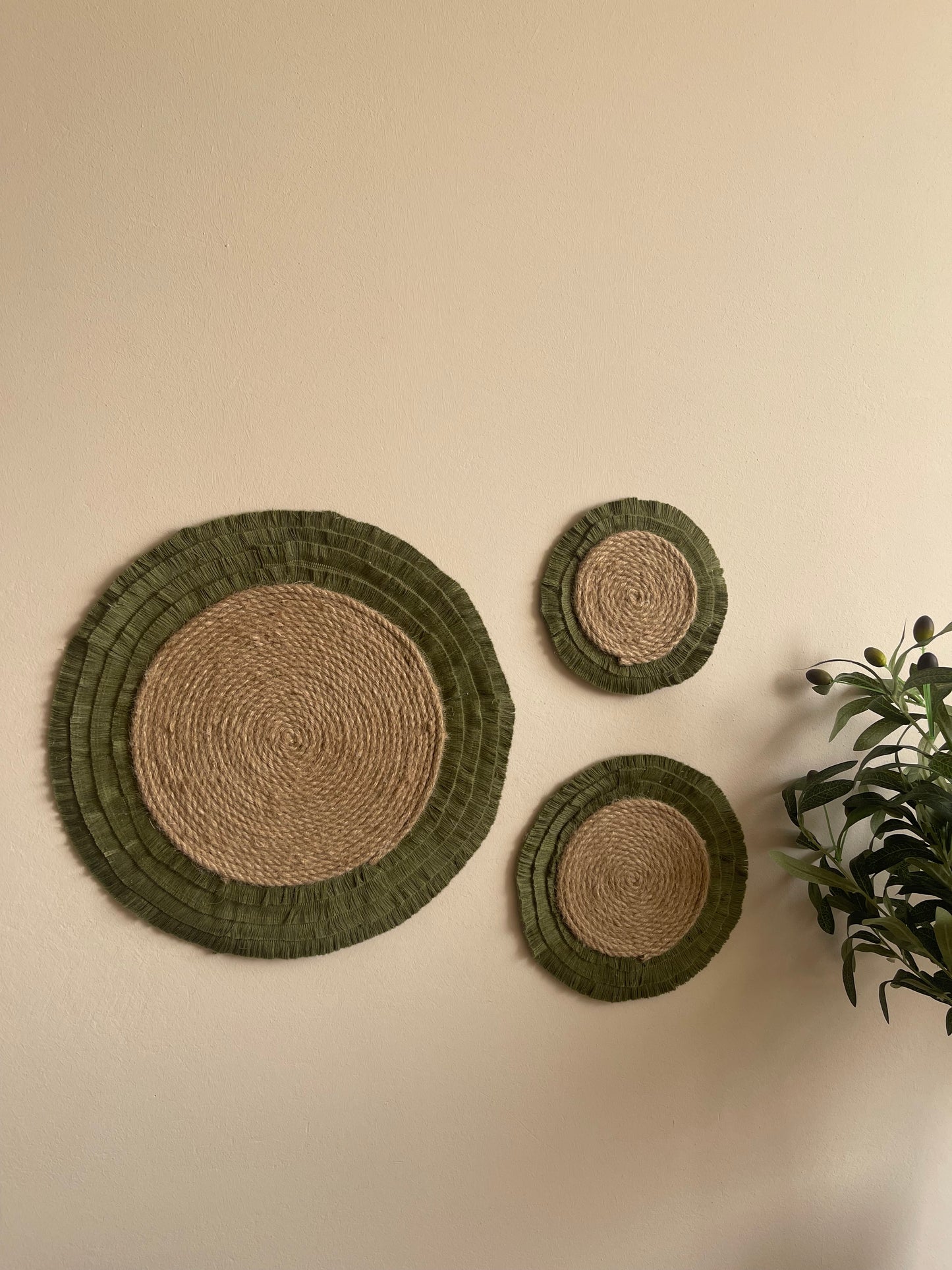 Olive & Jute twists Set