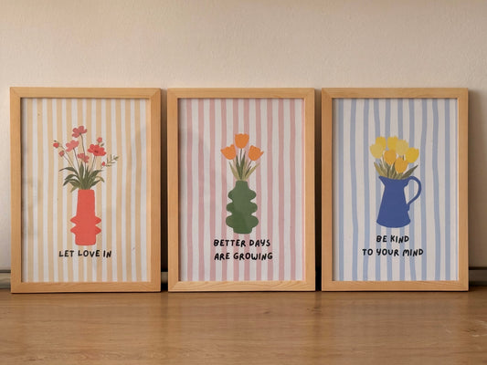 Soft Reminder Frames | Set of 3