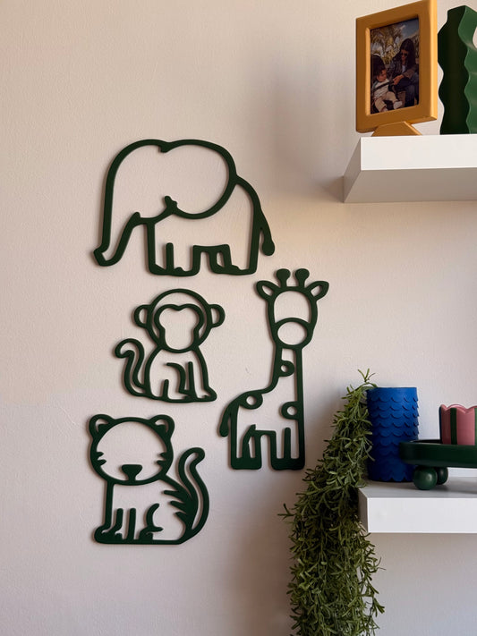 Wild Friends Wall Décor