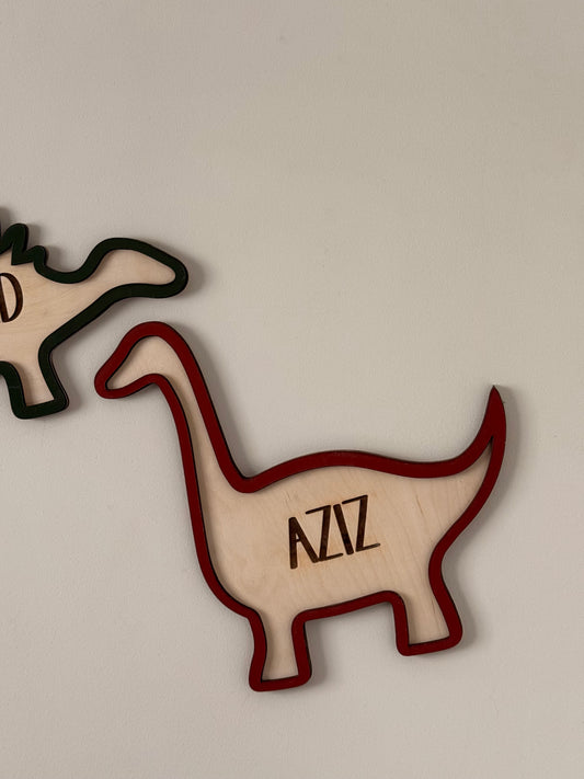 Dino Nameplate