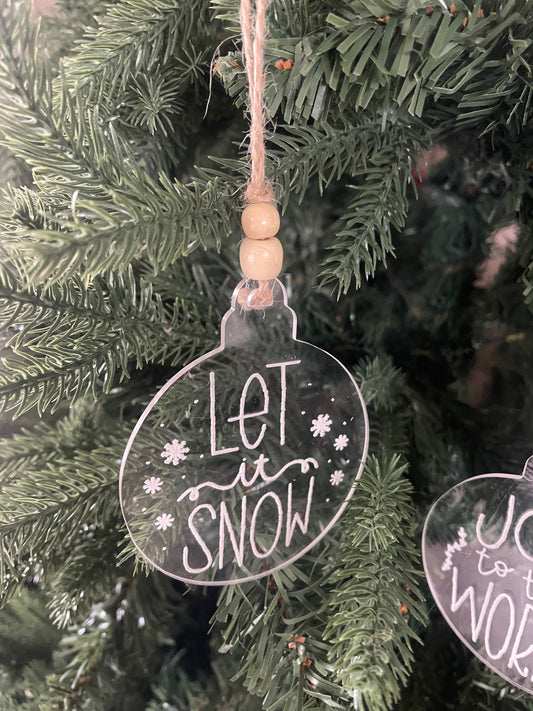 Frost & Snow Ornaments