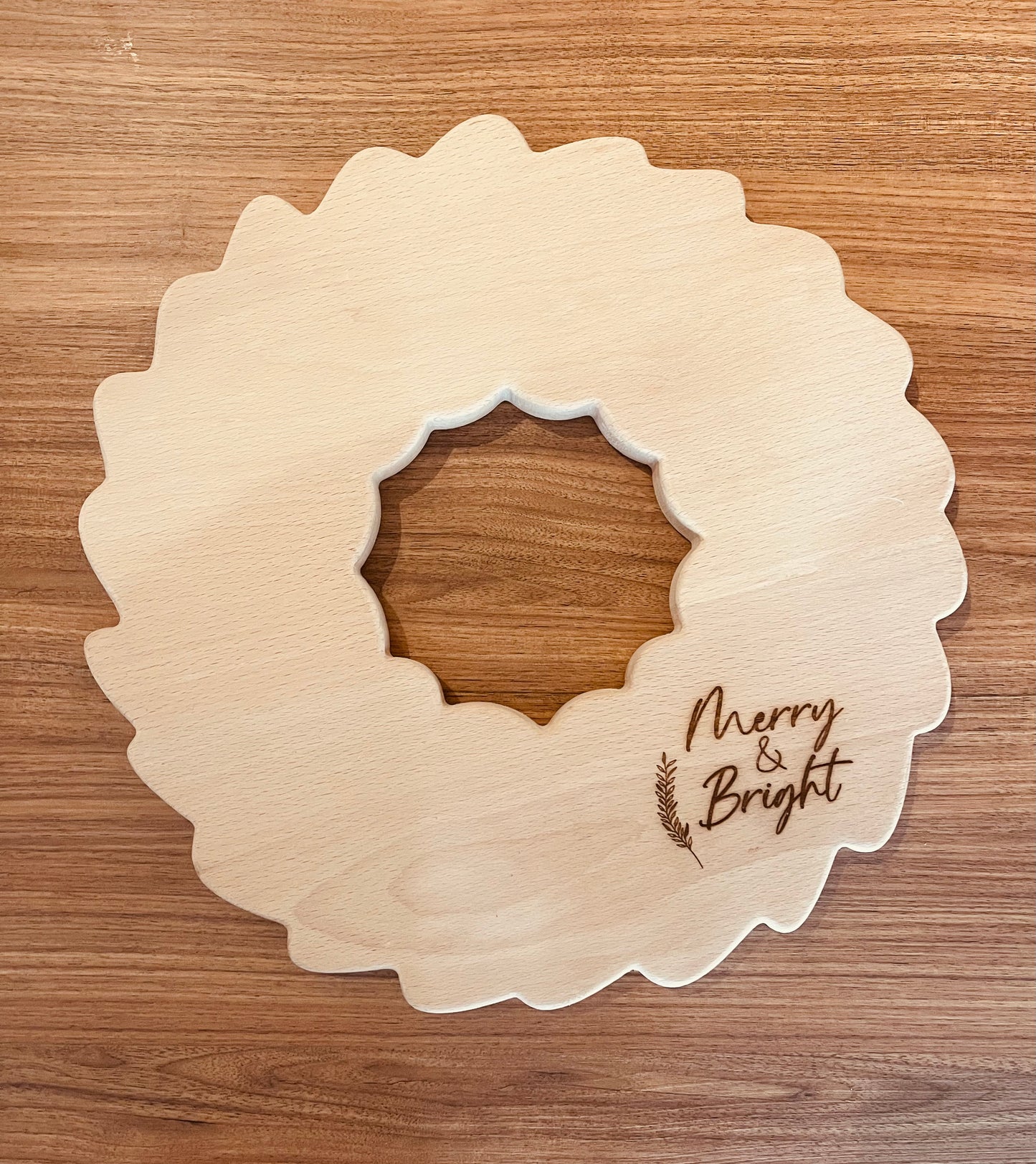 Wreath Treats board