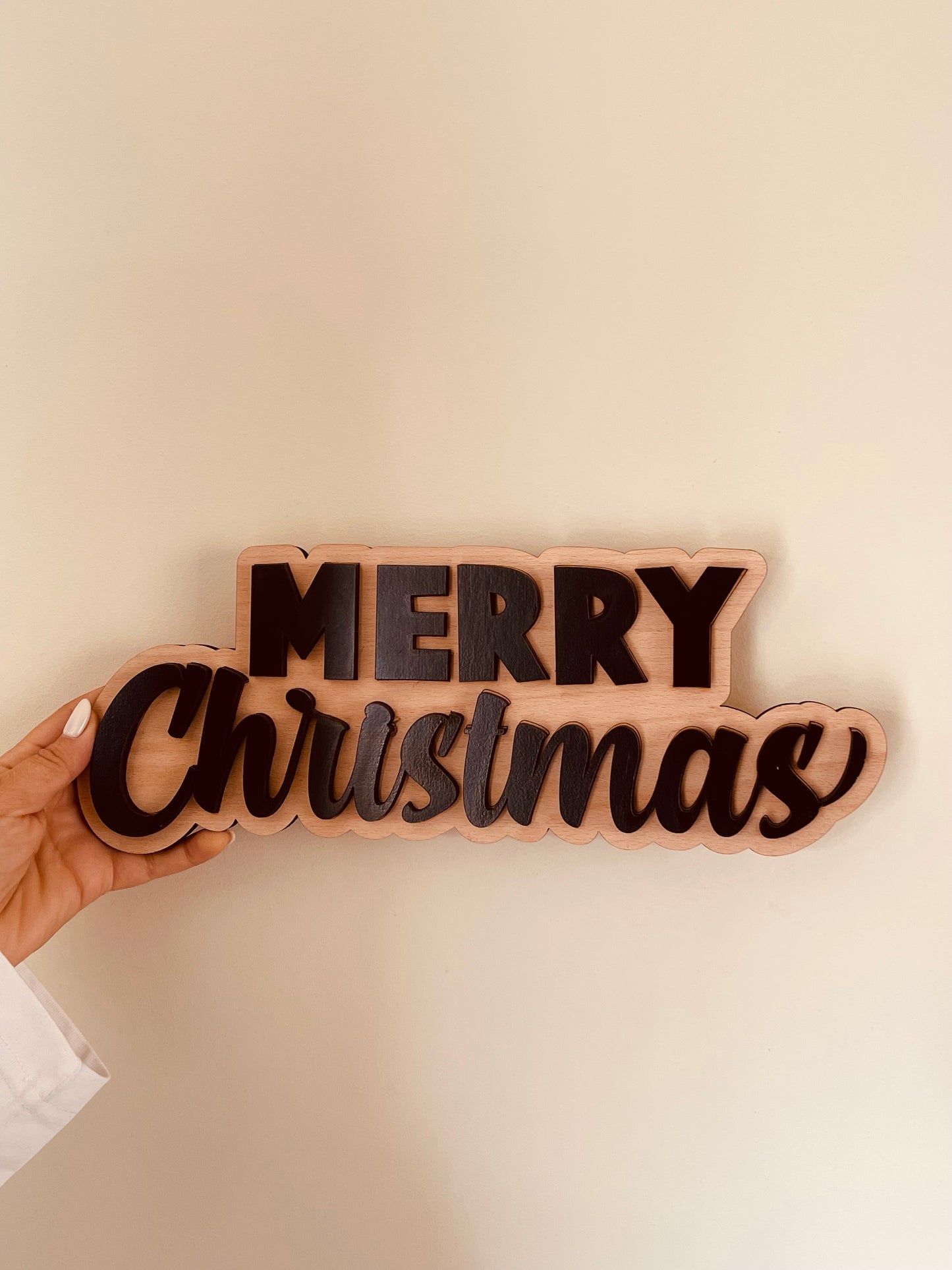 Merry Christmas Sign