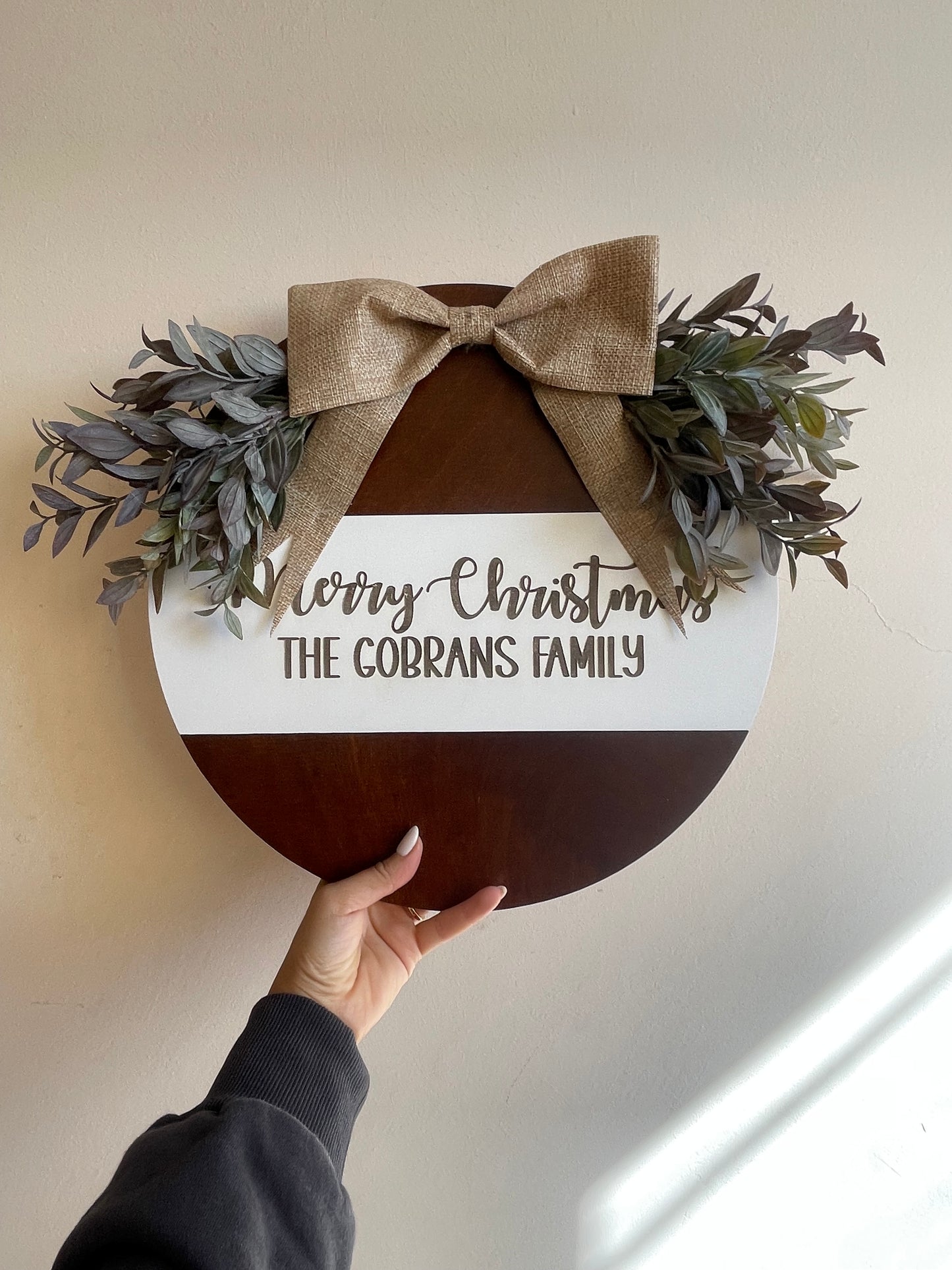 The family door wreath