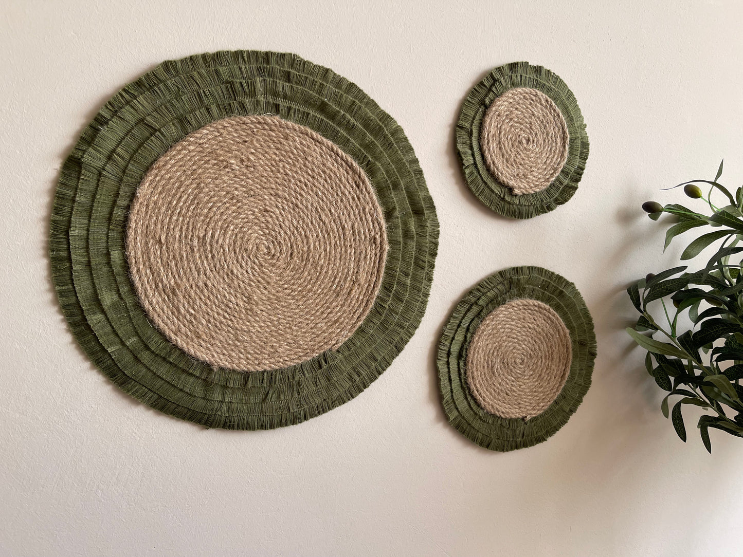 Olive & Jute twists Set