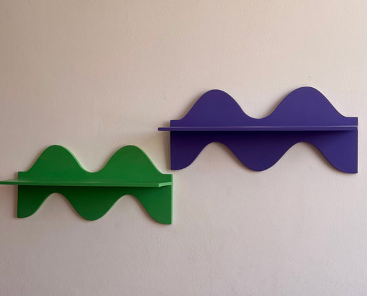 Wavy Pop Shelves | Set of 2