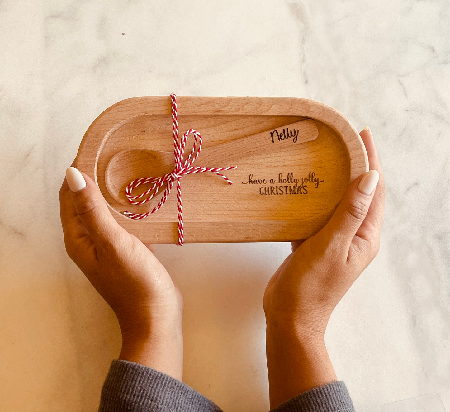 Holly Jolly Christmas Tray