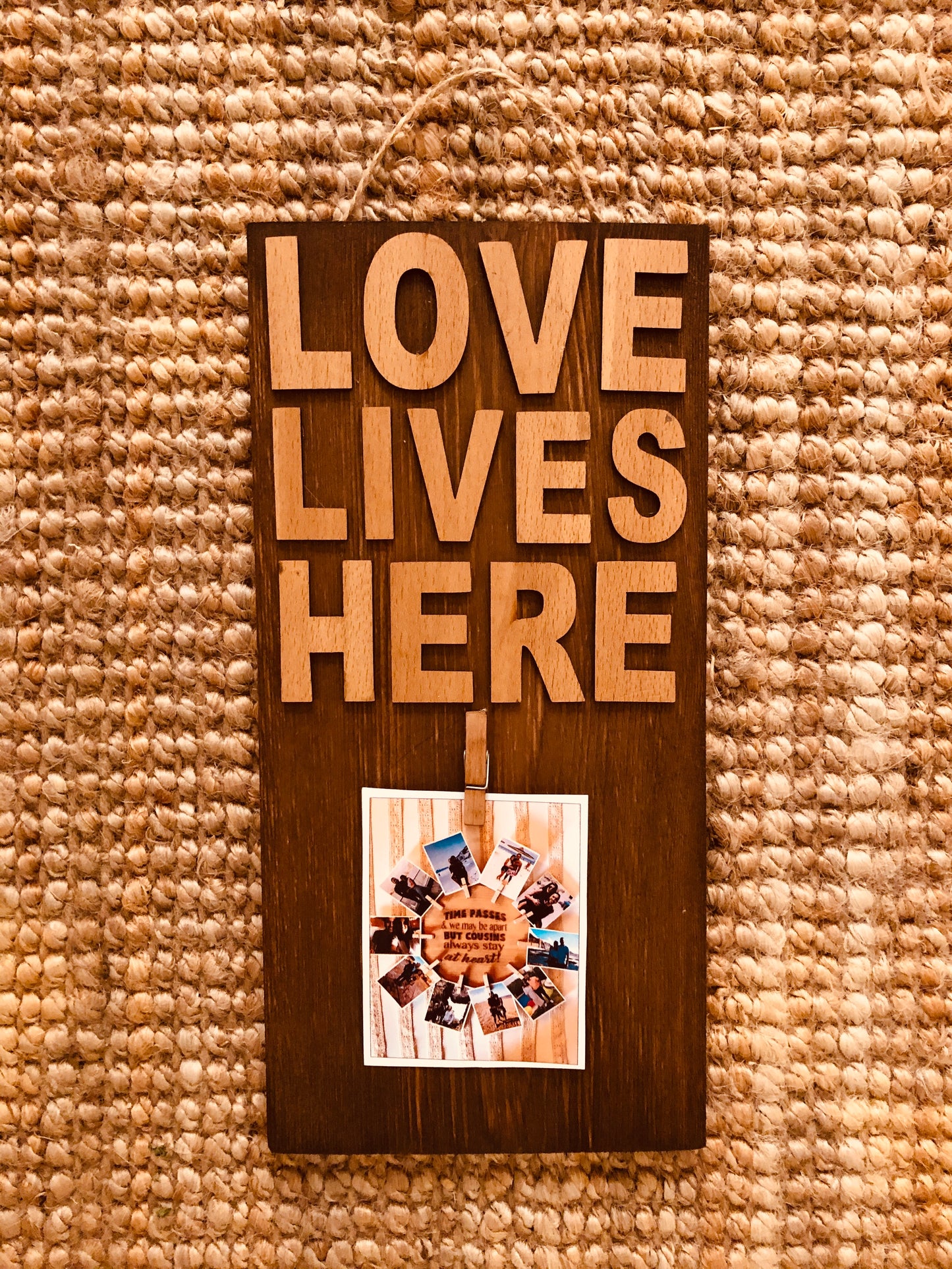 Love Lives Here frame