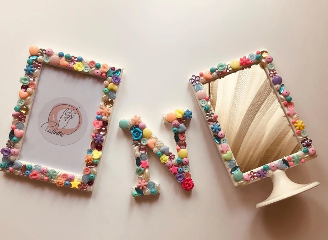 Artsy Beads Mirror