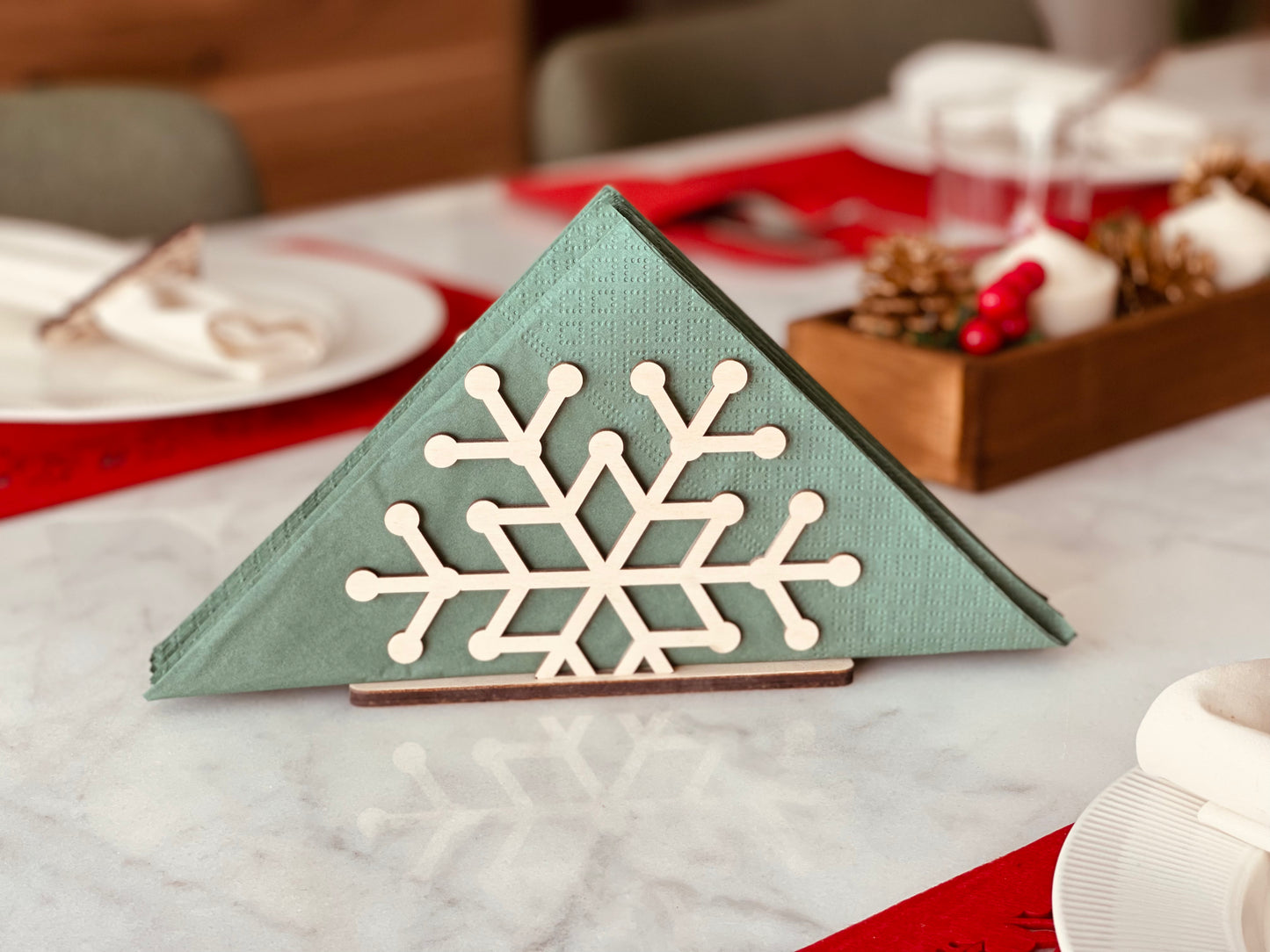 Frosty Snowball Holder