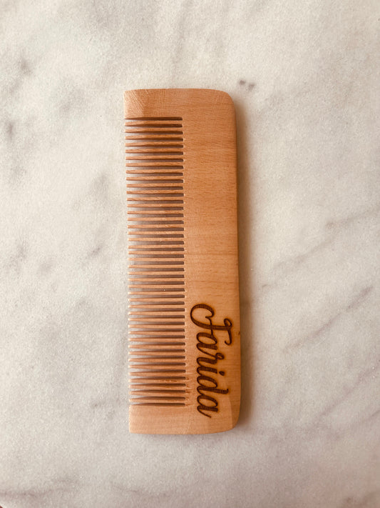 Medium Wooden Comb