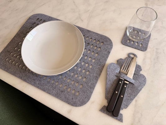 Lantern Felt Table Set