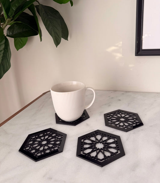 Oriental Coasters Set