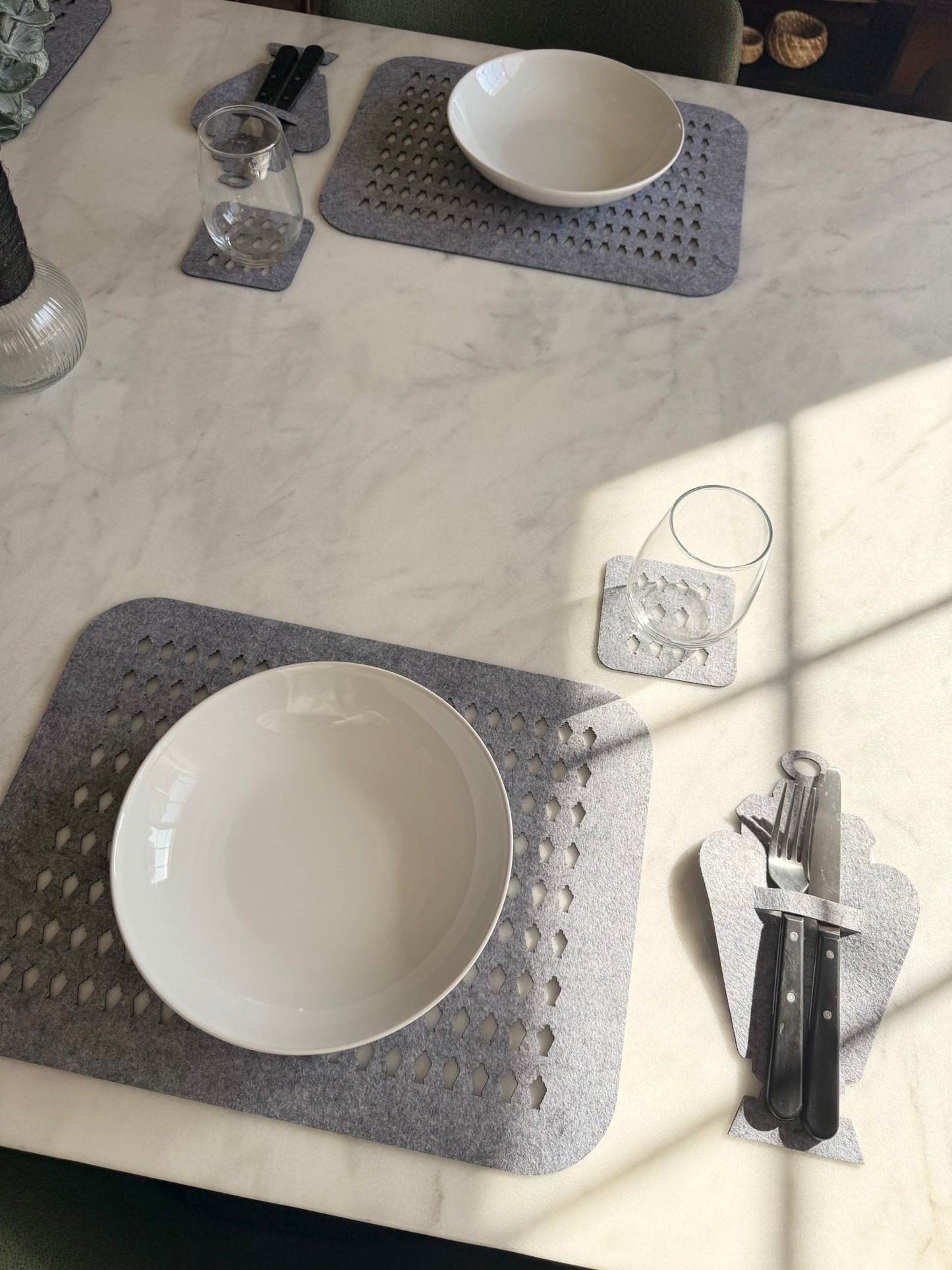 Lantern Felt Table Set
