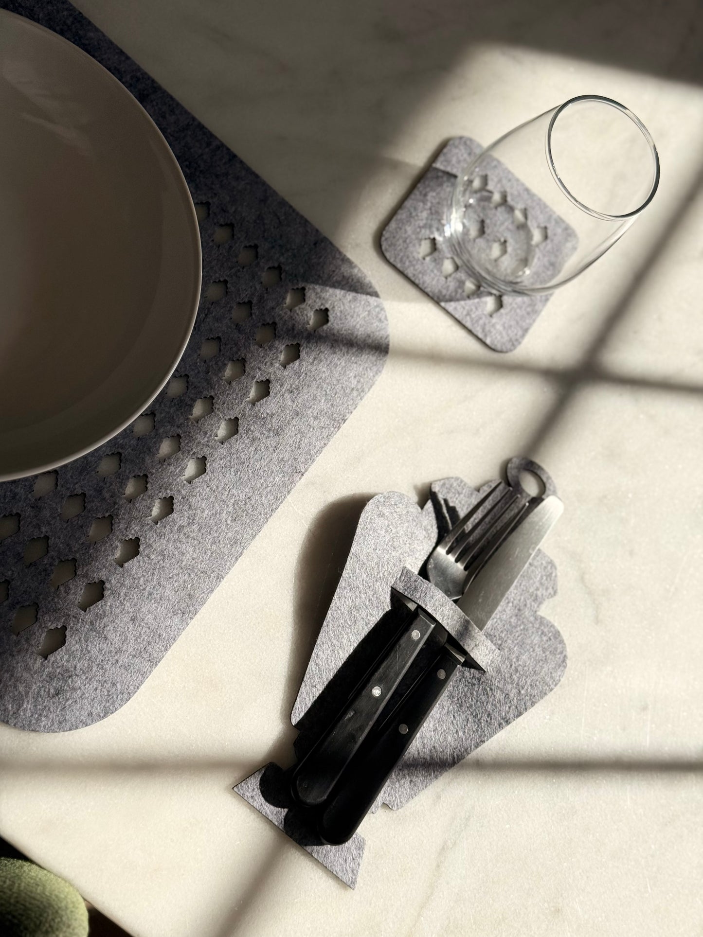 Lantern Felt Table Set