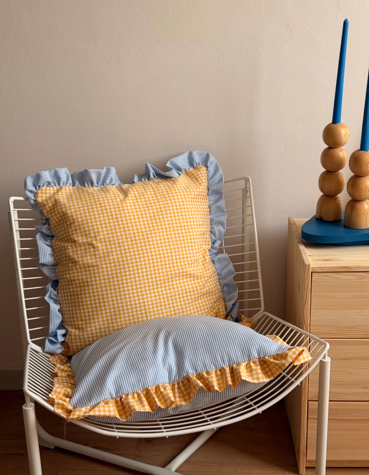 The Frilled Duo | Cushion Covers
