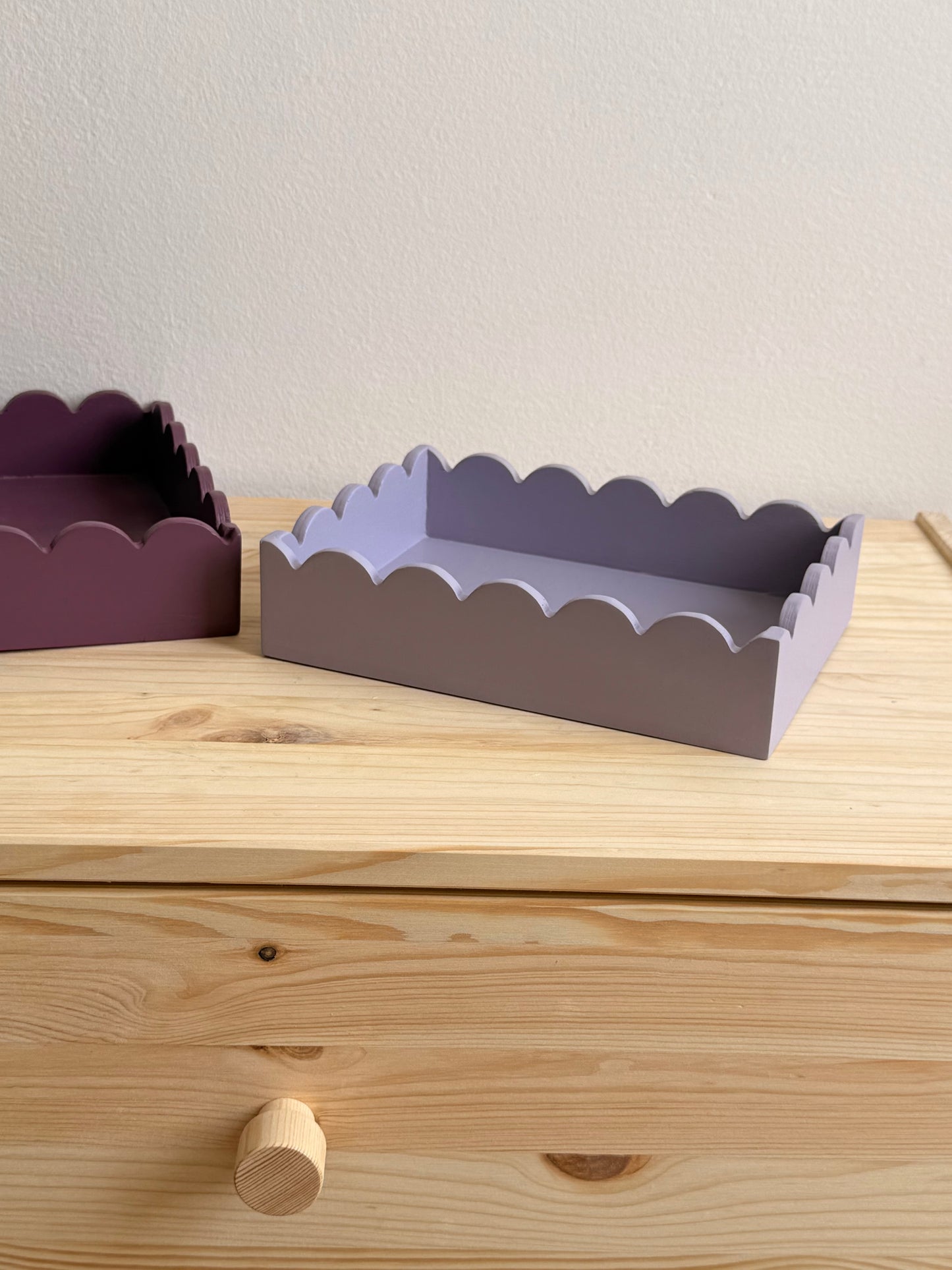 Scallop Nesting Trays | Set of 3