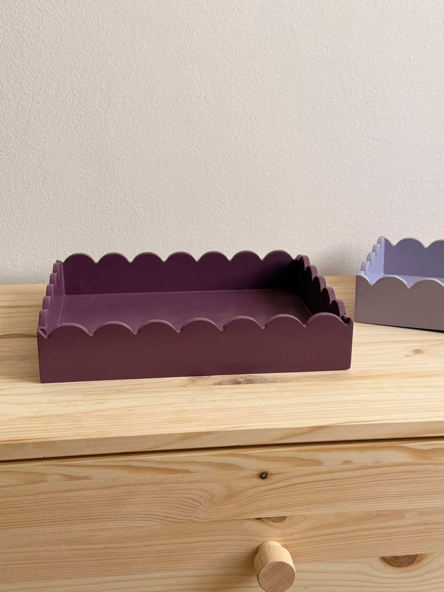 Scallop Nesting Trays | Set of 3