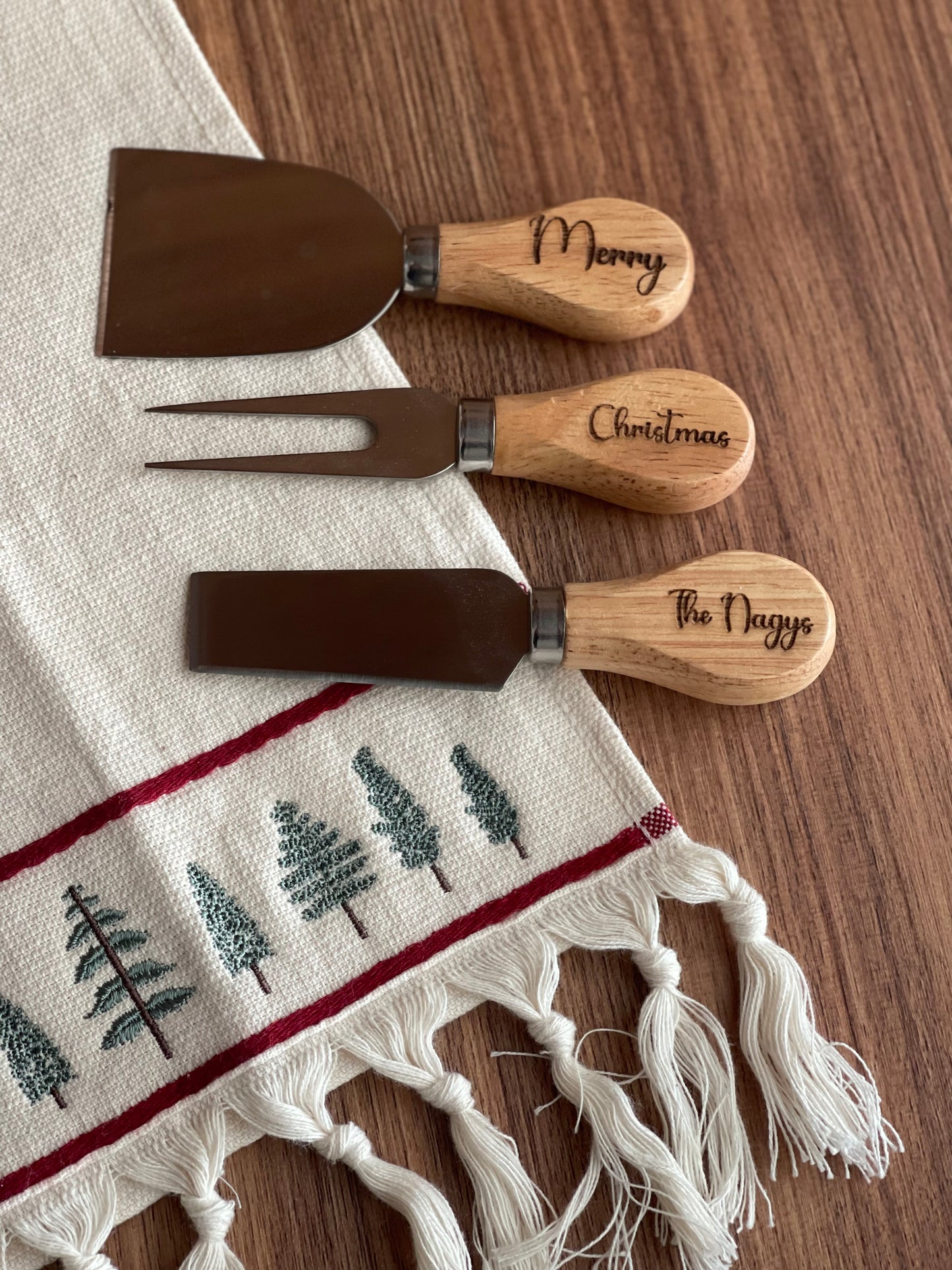 Personalized Mini Christmas Knives