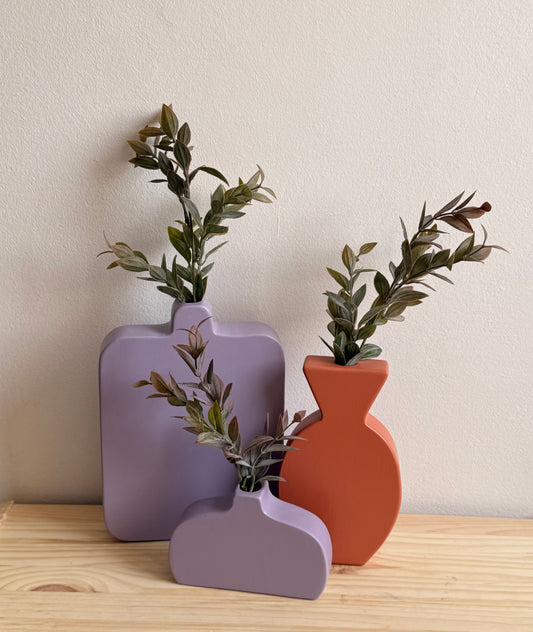 The Artful Vases | Set of 3