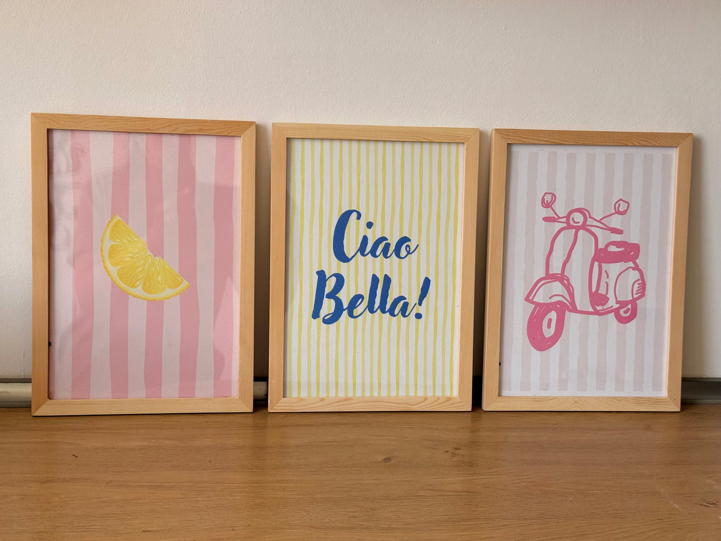 Italian Summer Frames | Single Prints