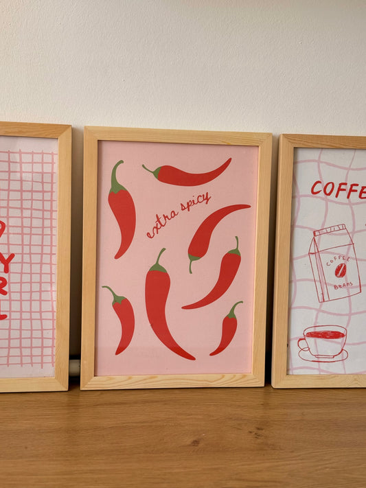 Kitchen Mood Frames | Single Prints