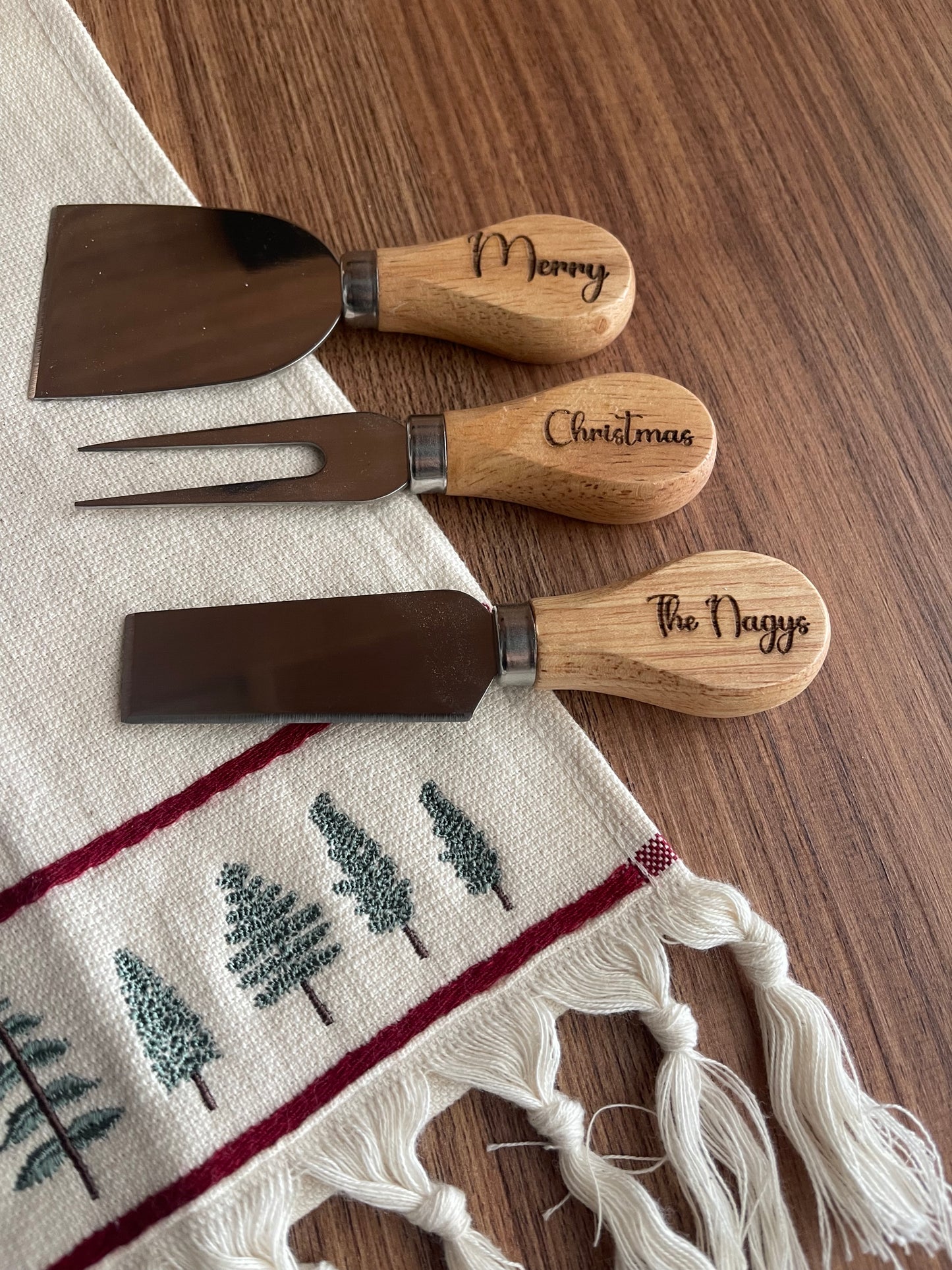 Personalized Mini Christmas Knives