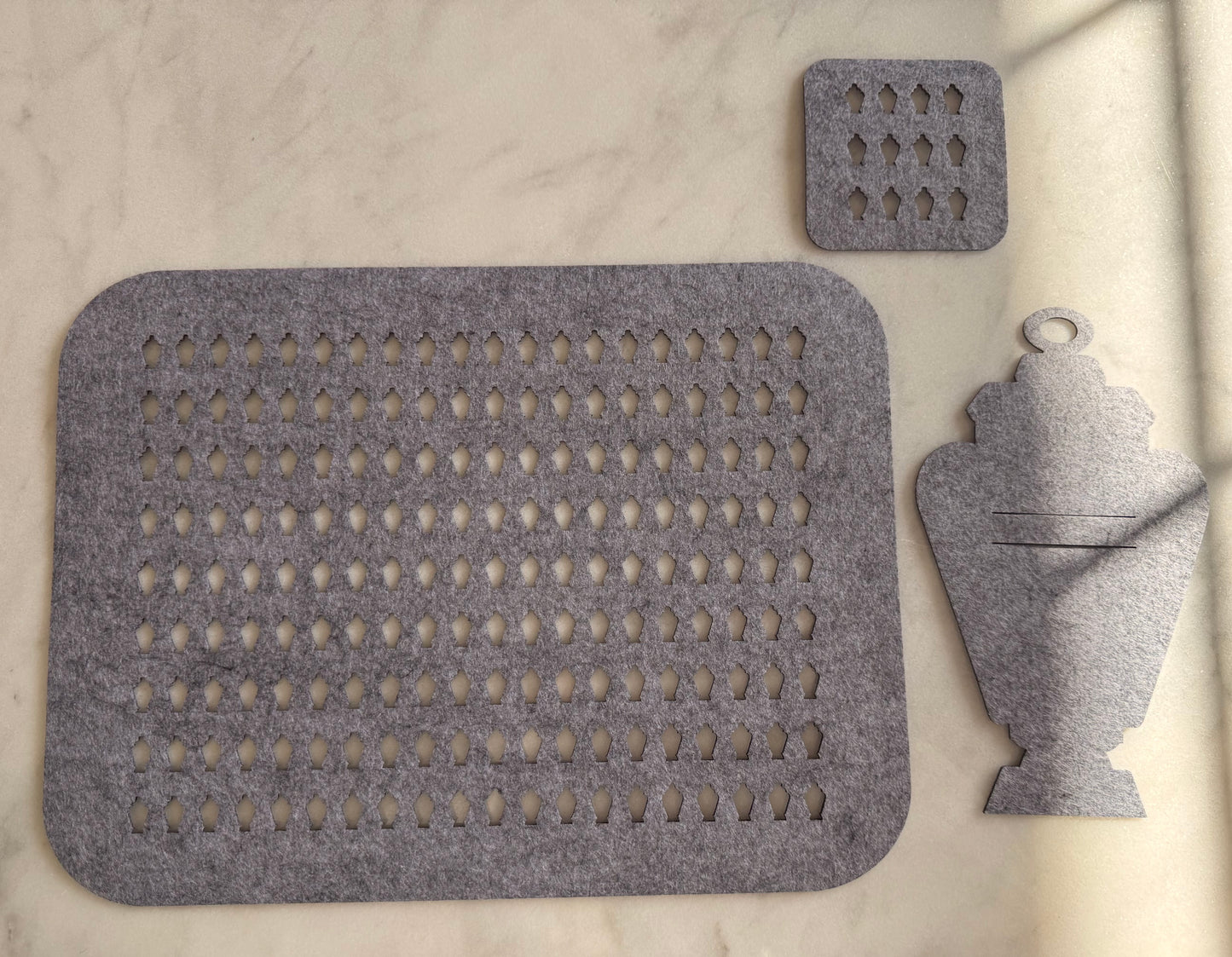 Lantern Felt Table Set