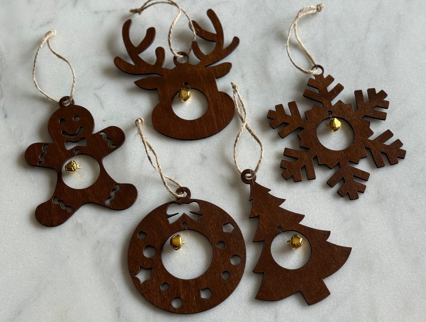Jingle Bells Ornaments Set