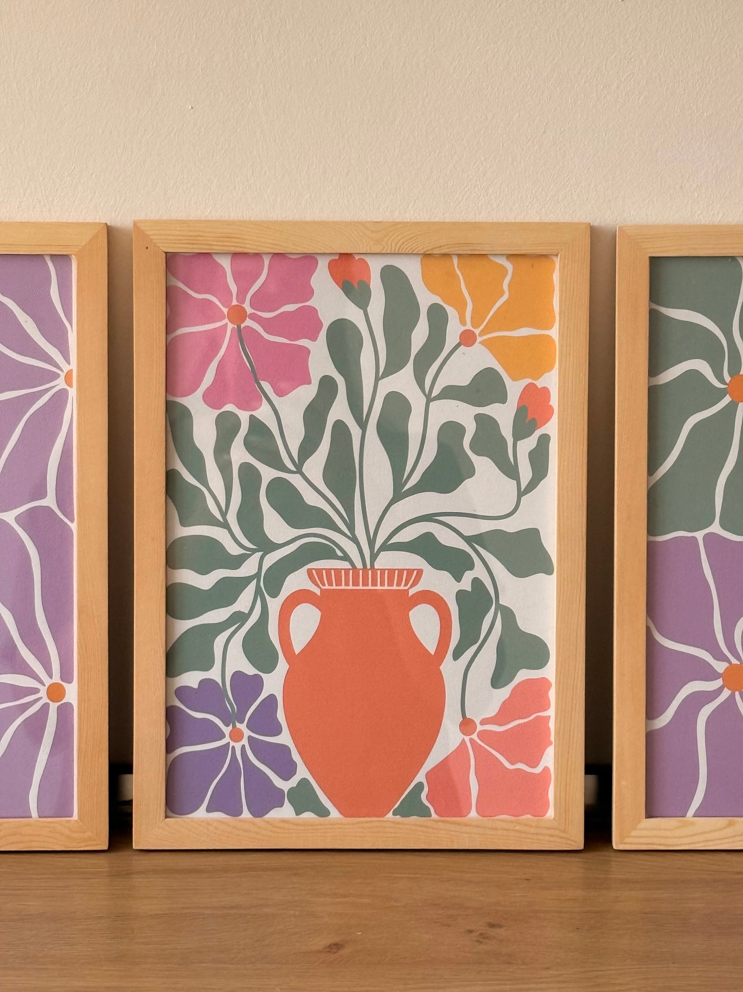 Bloom & Color Frames | Set of 3