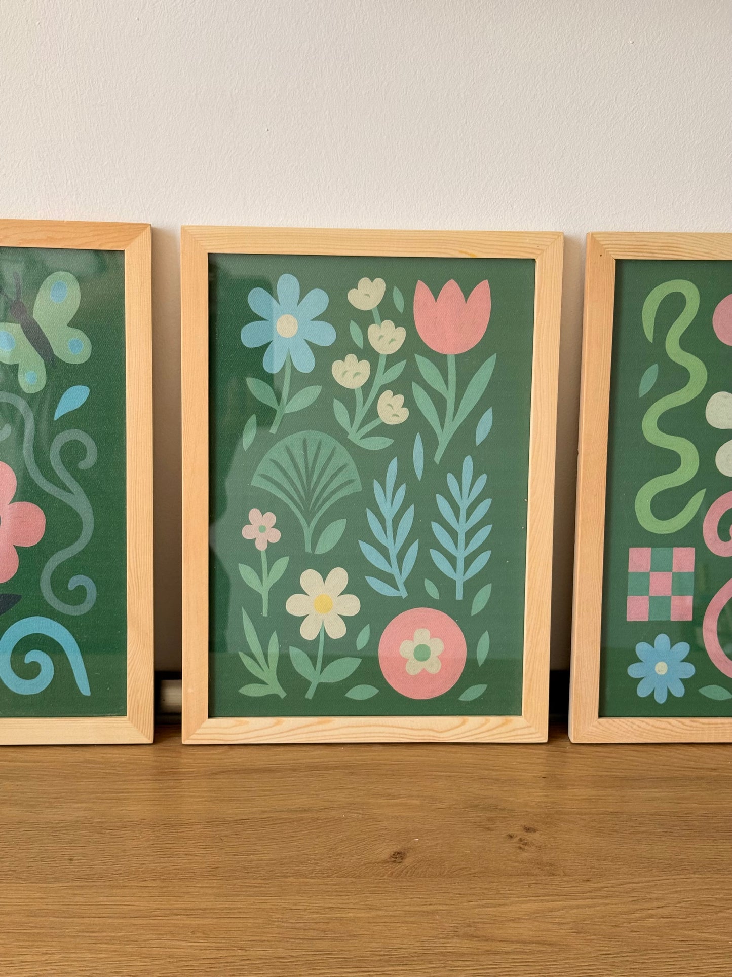 Playful Botanical Frames | Set of 3