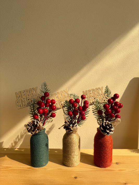 Holiday Cheer Vase
