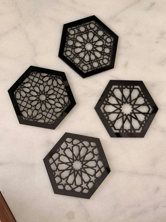 Oriental Coasters Set