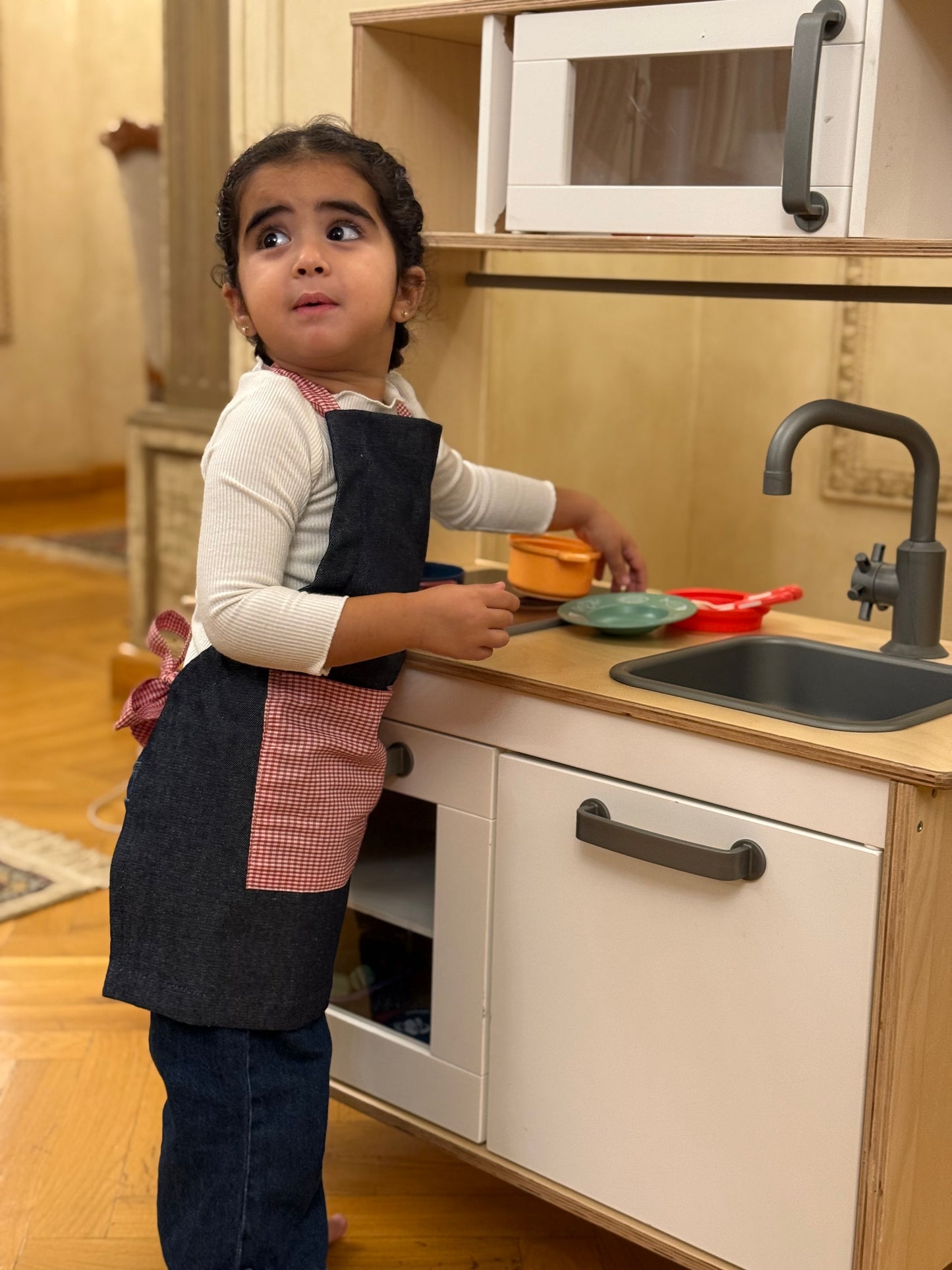 Little Chef Denim Apron