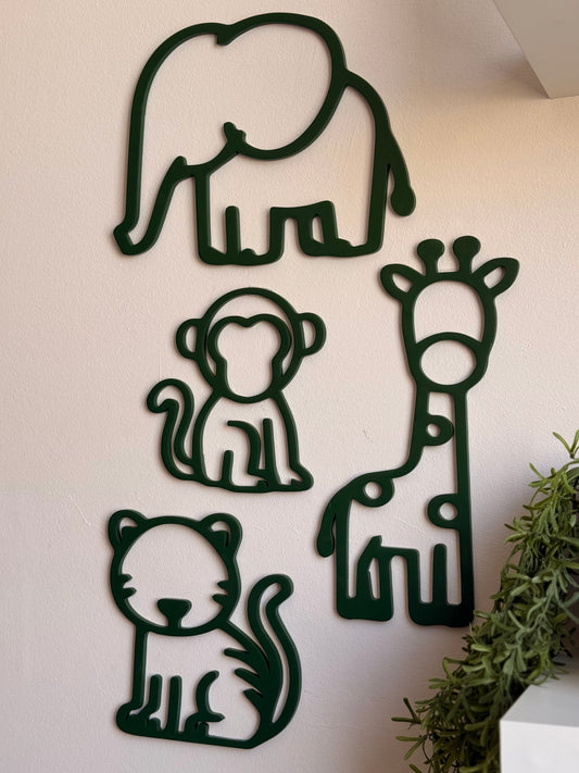 Wild Friends Wall Décor