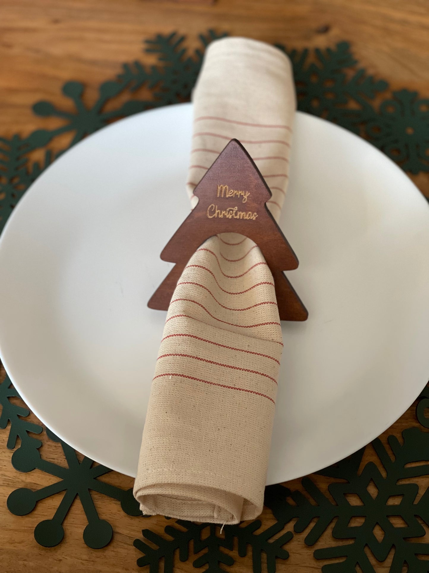 Real Merry Napkin Rings