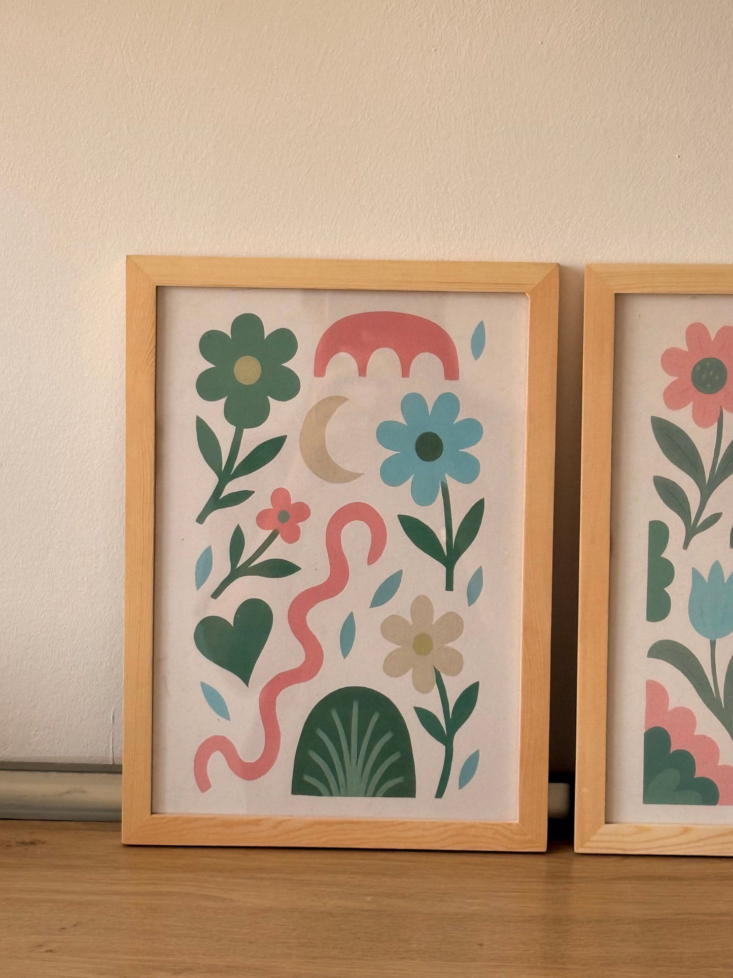 Playful Botanical Frames | Set of 3