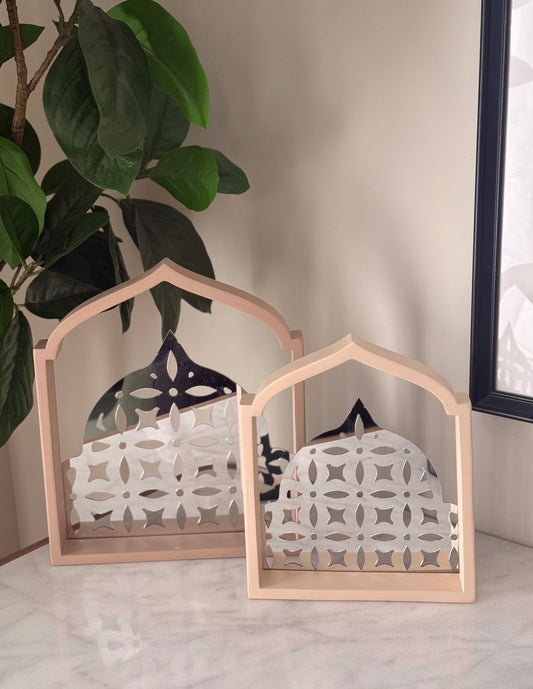 Mirrored Mihrab Set