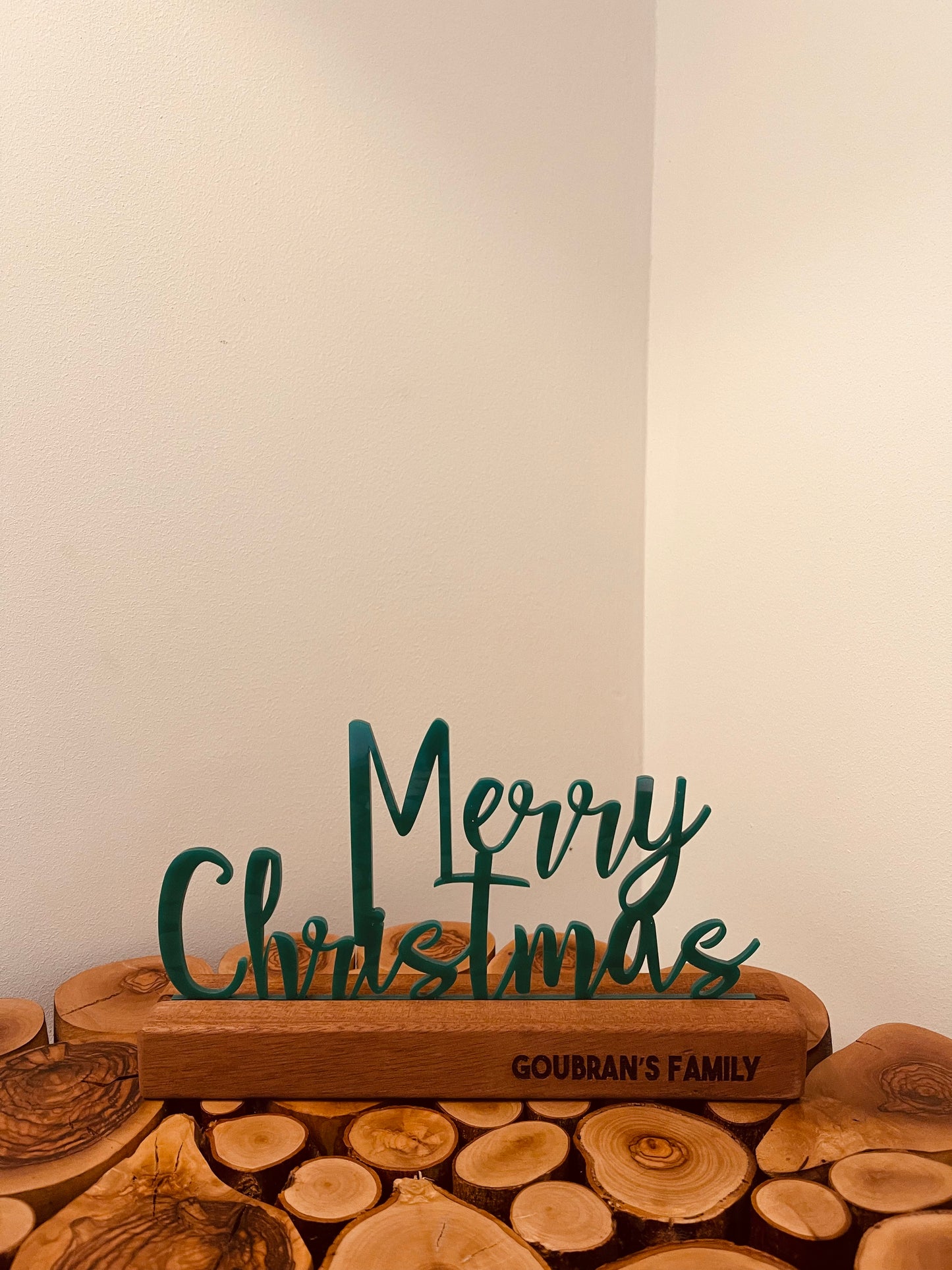 Cheerful Christmas Sign