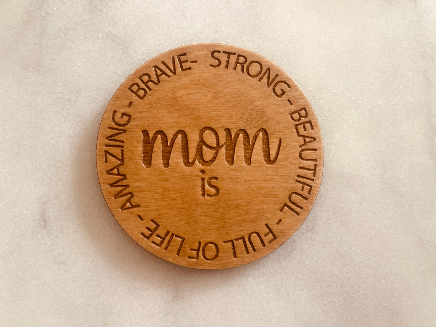 MOM coaster