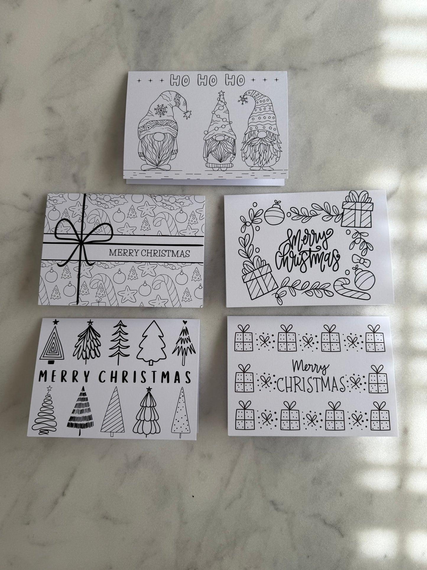 Color-Me Christmas Cards Bundle